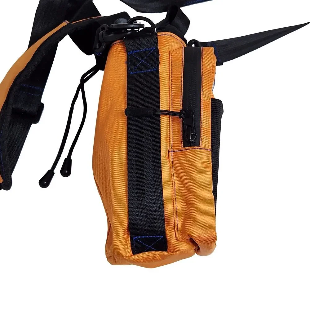 Arca Gear The Hydro Carrier Crossbody Shoulder Strap Wallet Case Orange Hiking